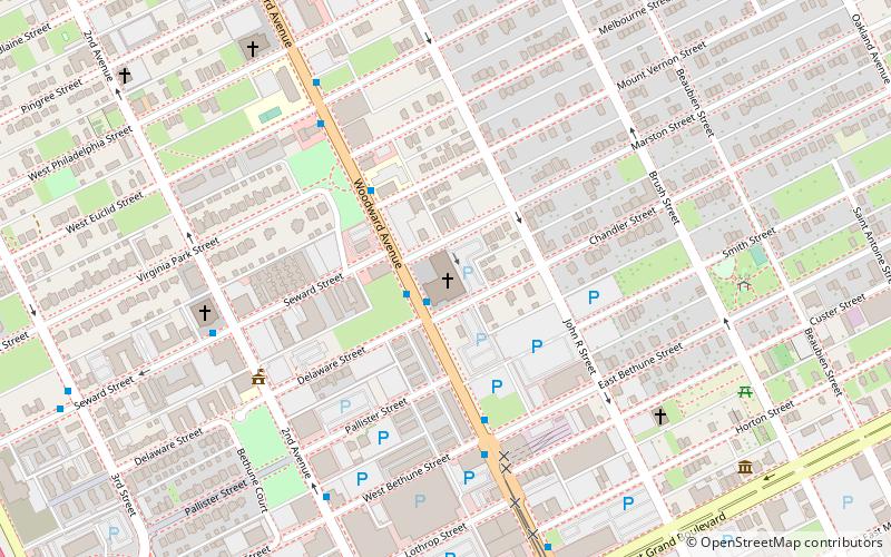 Metropolitan United Methodist Church location map