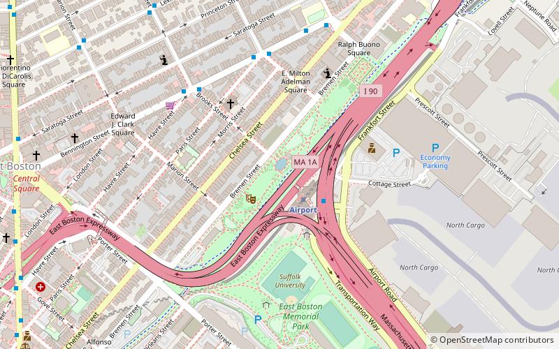 Bremen Street Park location map