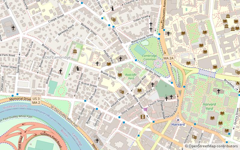 Bibliothèque Schlesinger location map