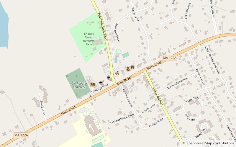 Rutland location map