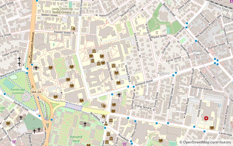 Harvard-Yenching Library location map