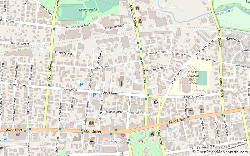 St. Mary's Roman Catholic Church Complex location map