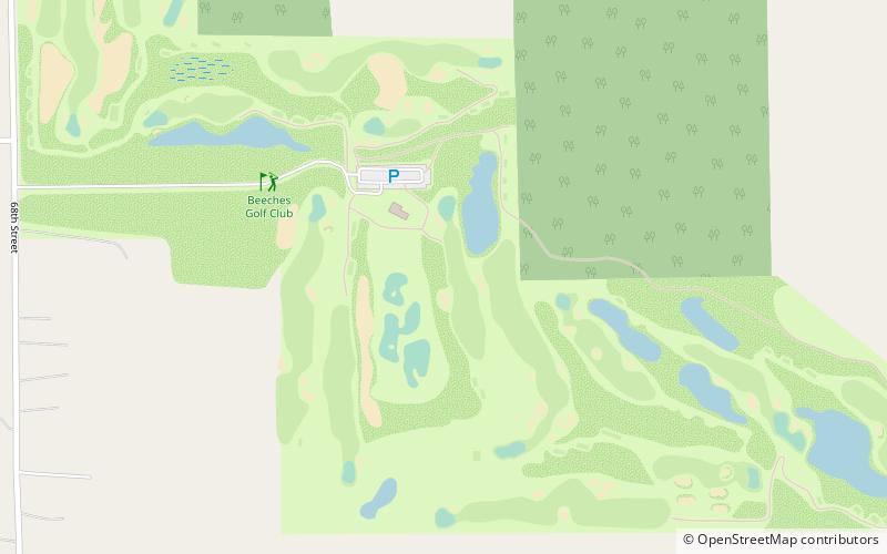 Beeches Golf Club location map