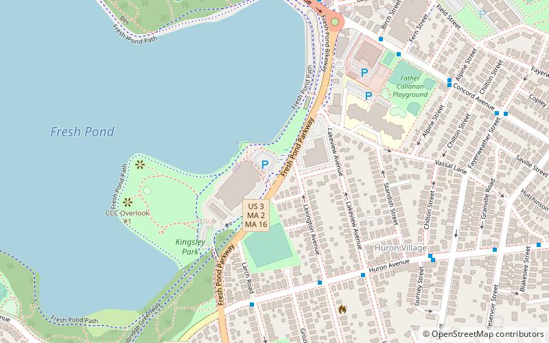 Fresh Pond Parkway location map