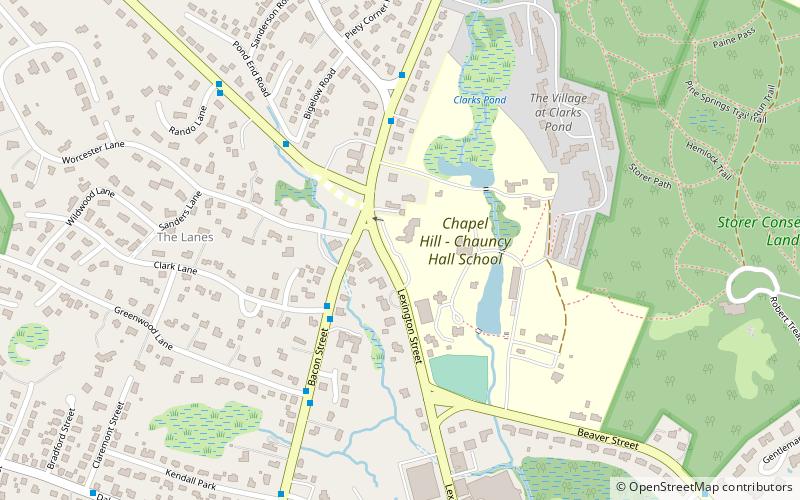 Piety Corner Historic District location map