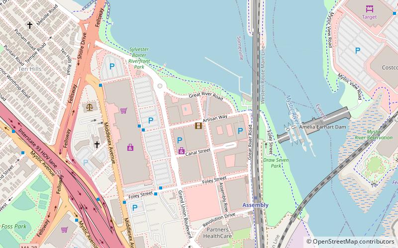 assembly row boston location map
