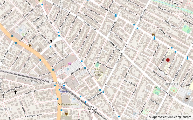 Harvard Mineralogical Museum location map