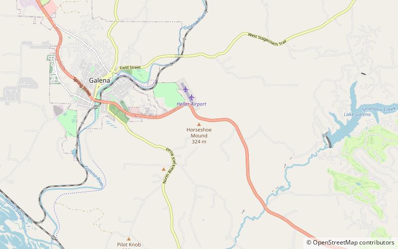 Horseshoe Mound location map