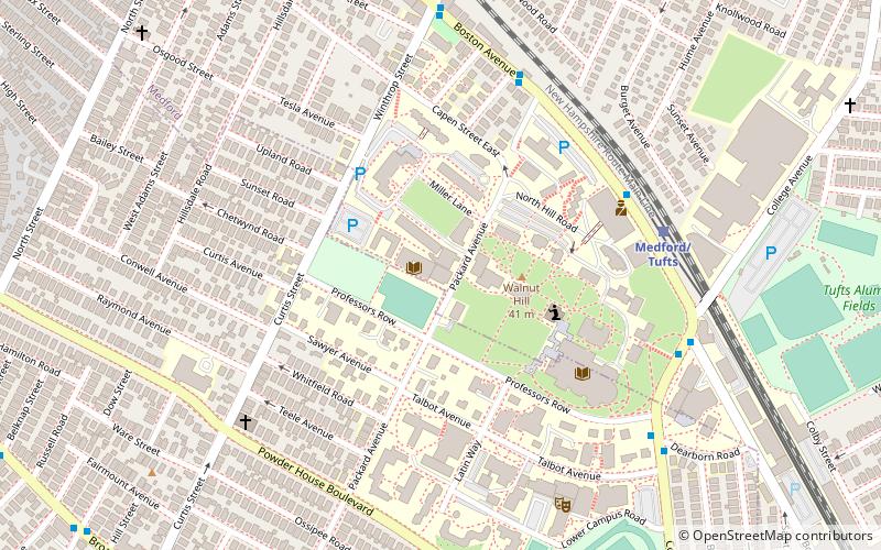 Goddard Hall location map