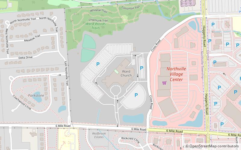 ward church northville location map