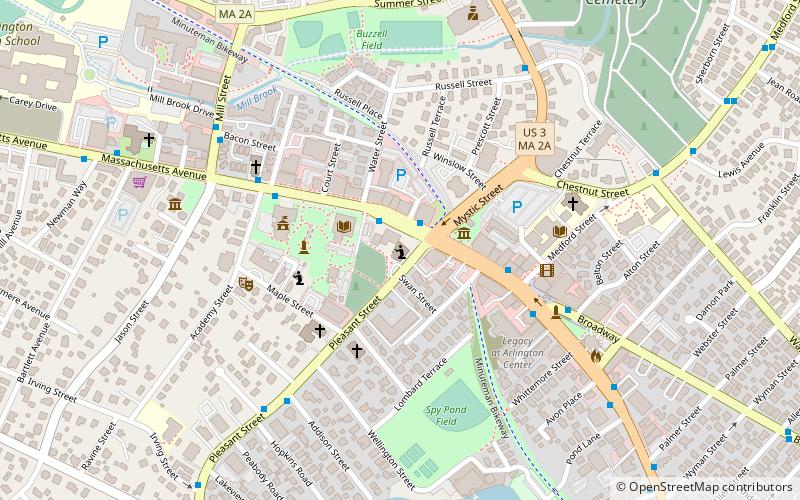 First Parish Church location map