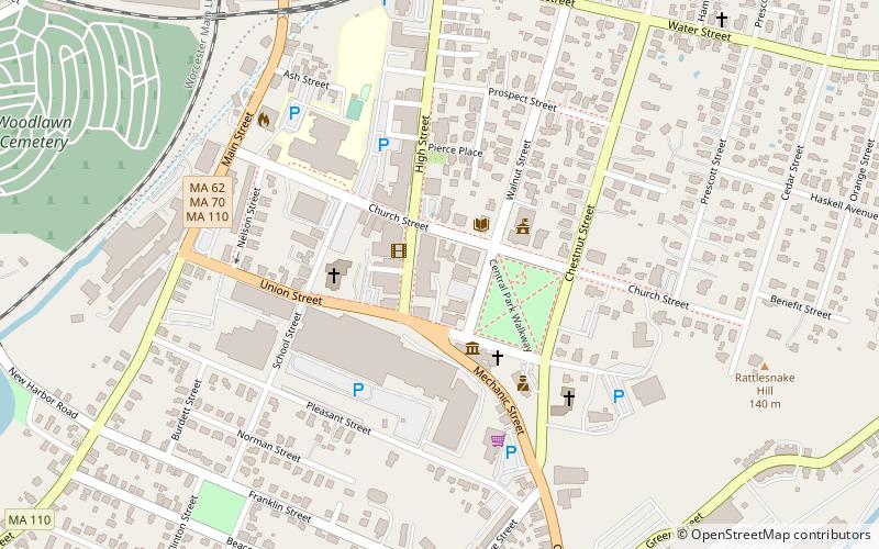 First Methodist Church location map