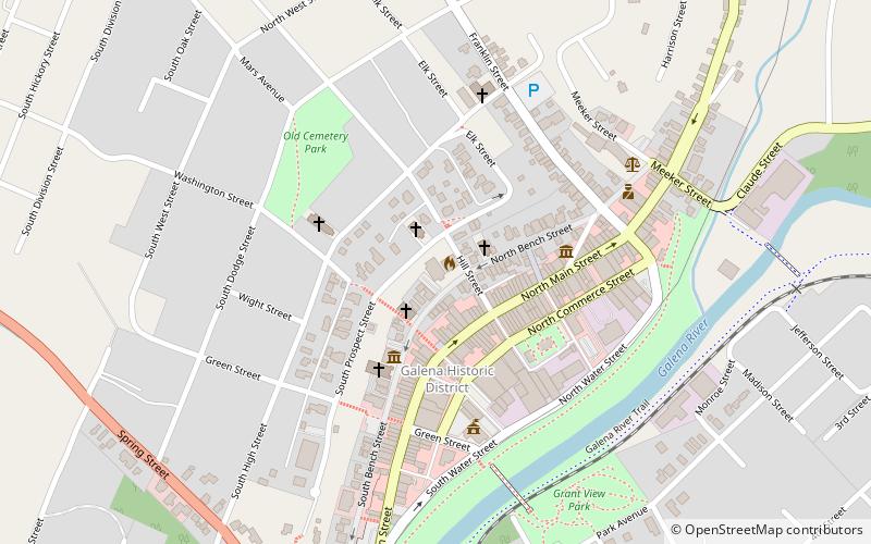 turner hall galena location map