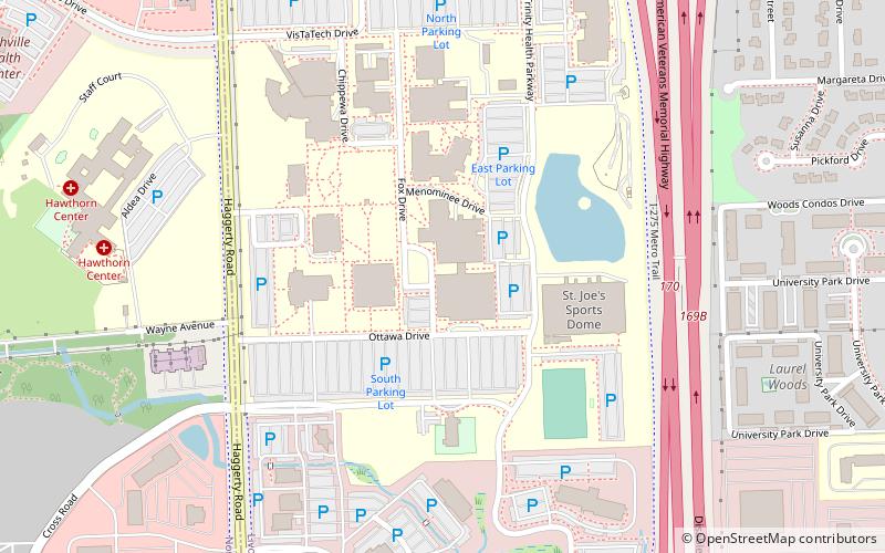 Schoolcraft College location map