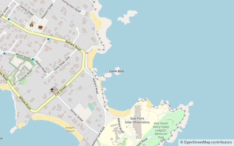 castle rock nahant location map