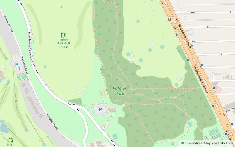 Palmer Park location map