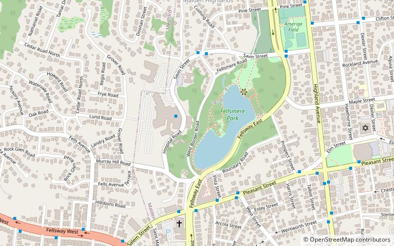 Fellsmere Park Parkways location map