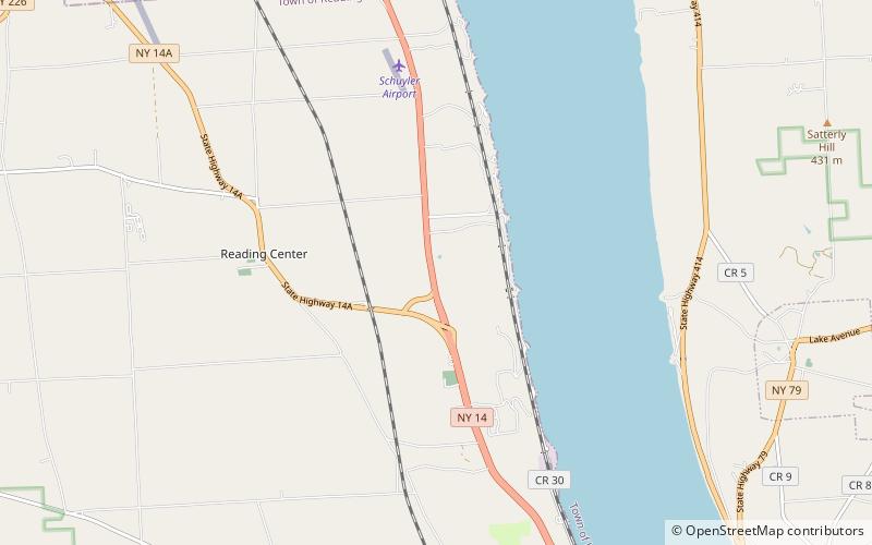 Lakewood Vineyards location map