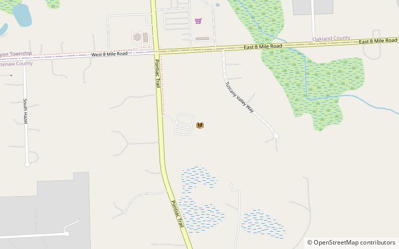 Salem-South Lyon District Library location map