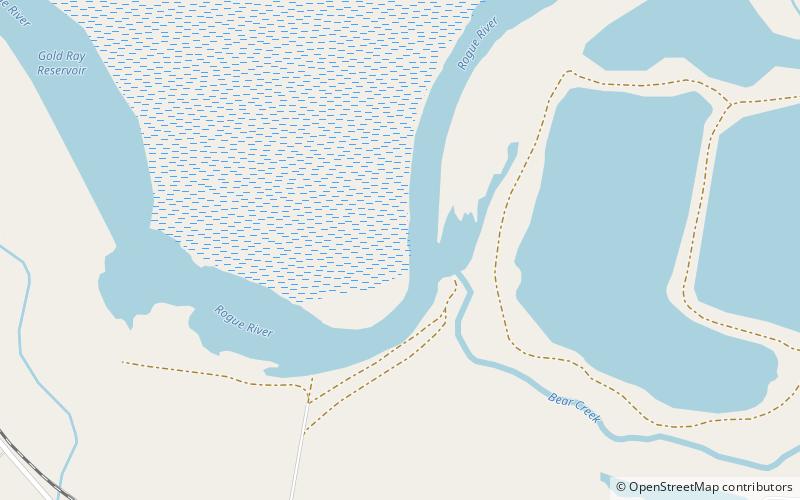 Bear Creek location map