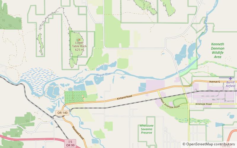 rogue valley medford location map