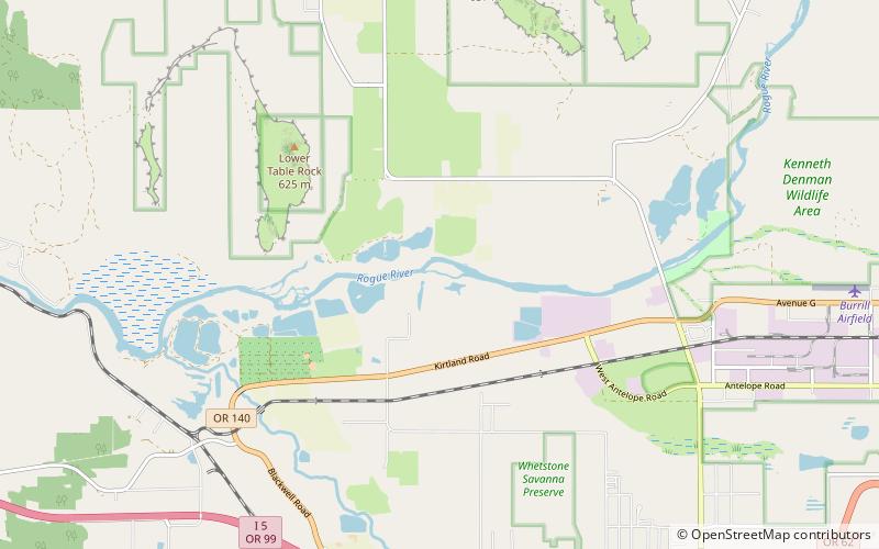 Rogue Valley location map