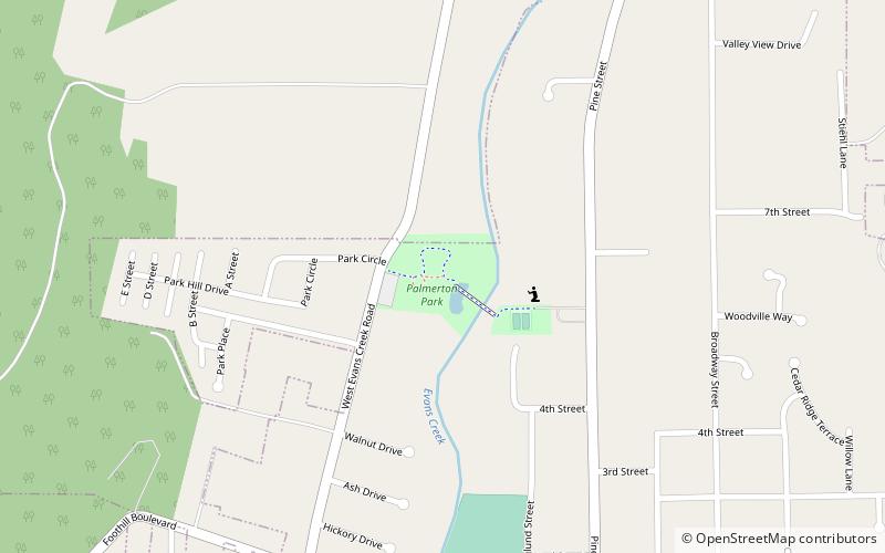 Palmerton Arboretum location map