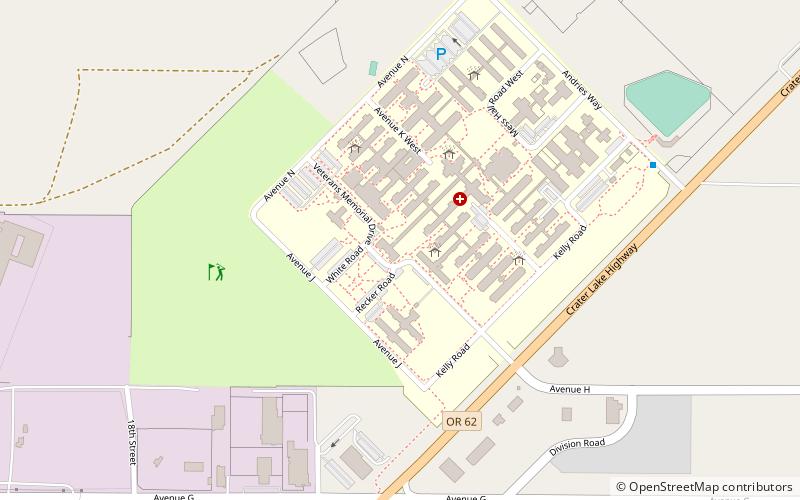 Camp White Station Hospital Administration Building location map