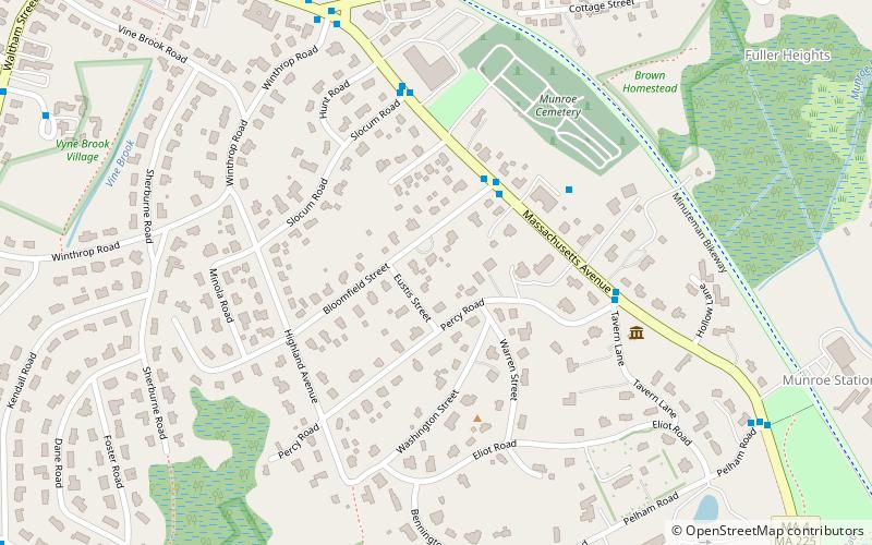 Warren E. Sherburne House location map