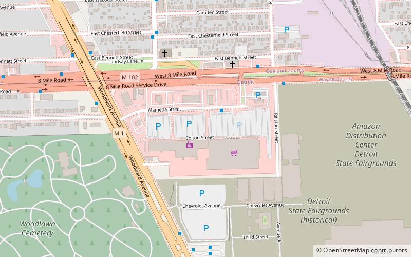 Gateway Marketplace location map