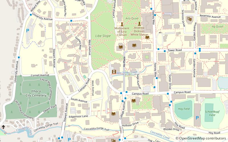 Telluride House location map