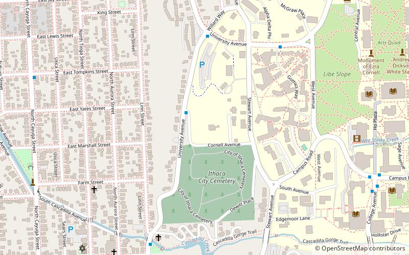 Llenroc location map