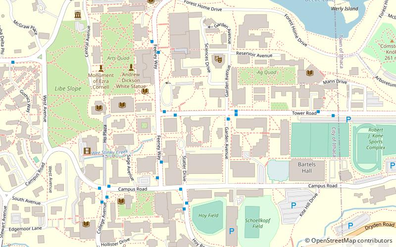 martin p catherwood library ithaca location map