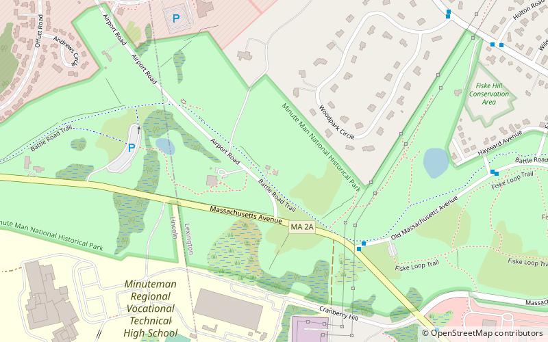 Jacob Whittemore House location map