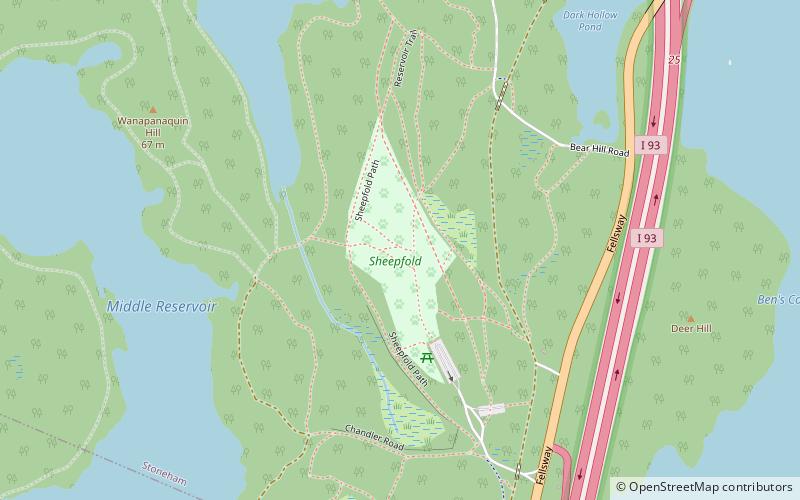 Sheepfold Dog Park location map