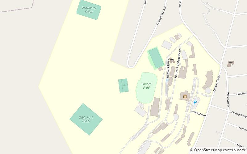 Hartwick College location map