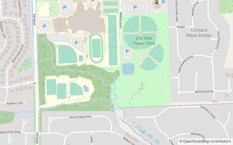 Ella Mae Power Park location map