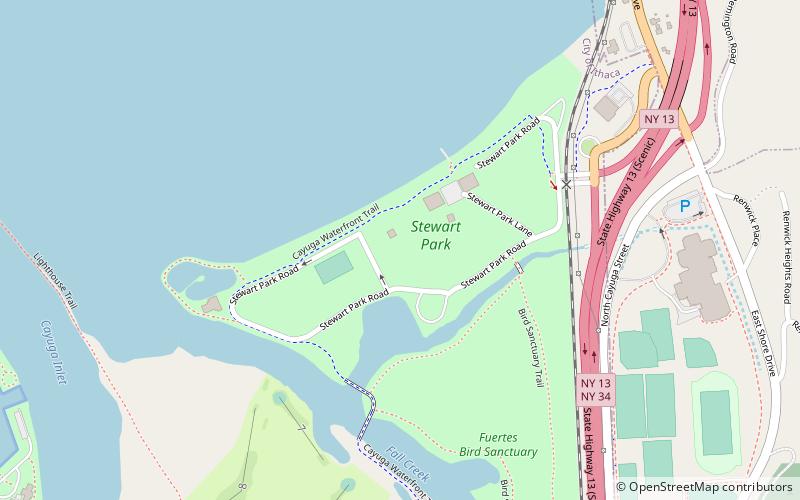 Stewart Park location map