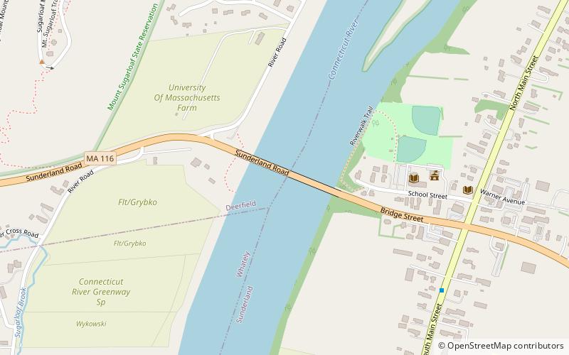 Sunderland Bridge location map