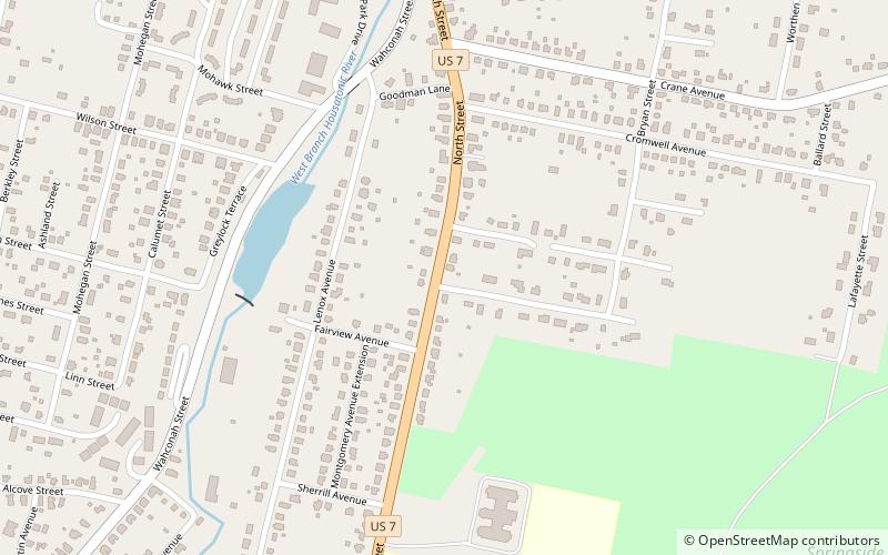 Springside Park location map