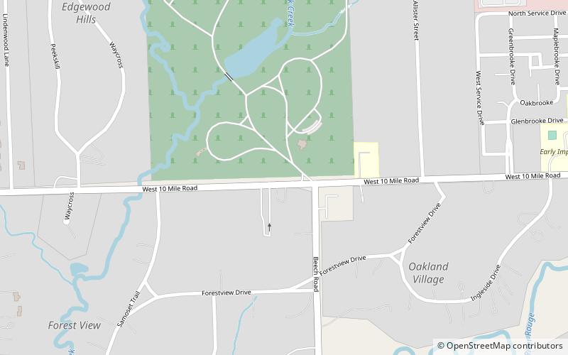 holy sepulchre cemetery southfield location map