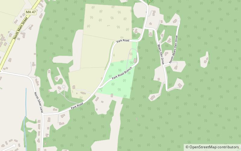 Sunderland Town Park Pavilion location map