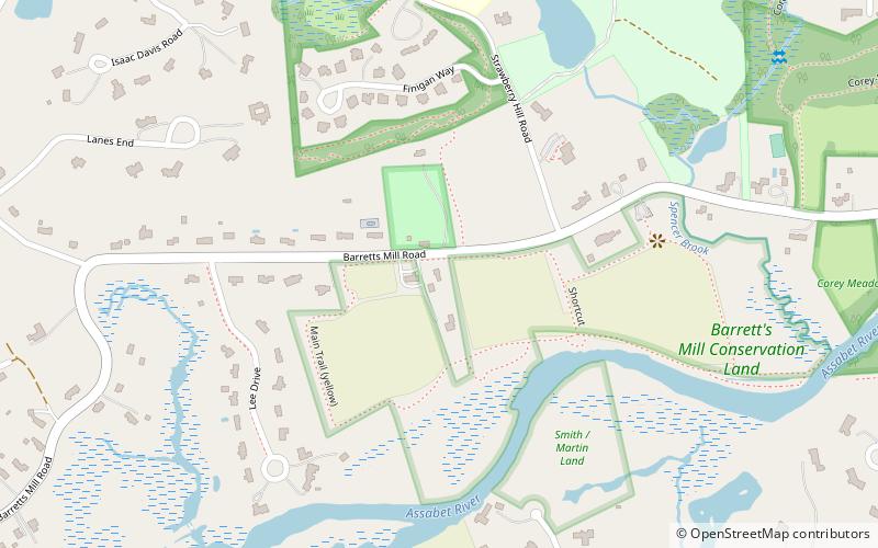 Col. James Barrett Farm location map