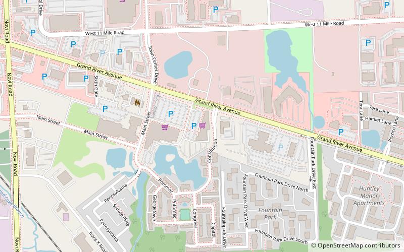 the second city detroit novi location map