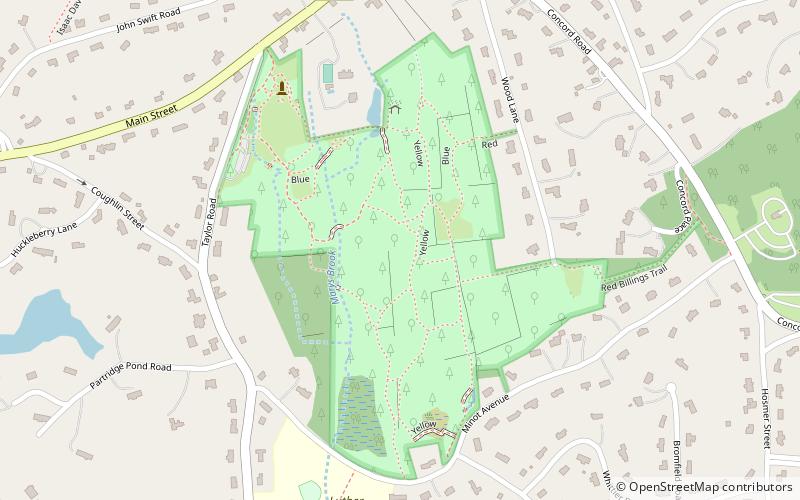 Acton Arboretum location map