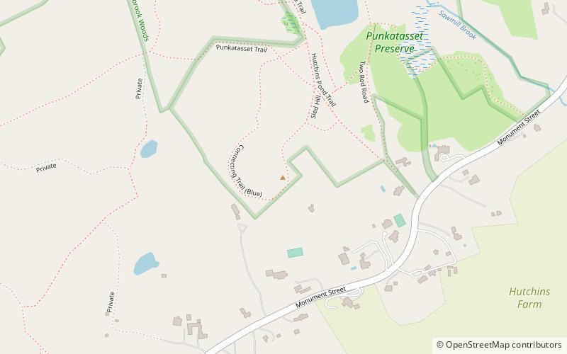 Punkatasset Hill location map
