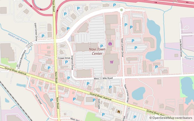 novi town center location map
