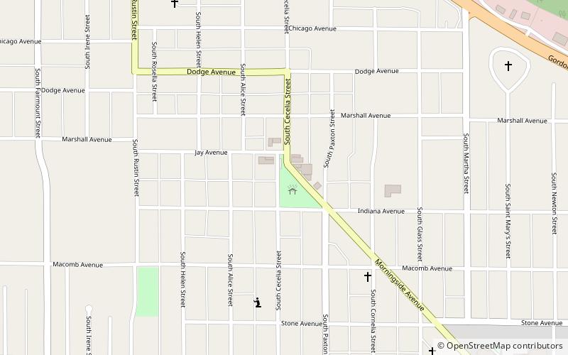 Cecelia Park Barbers location map