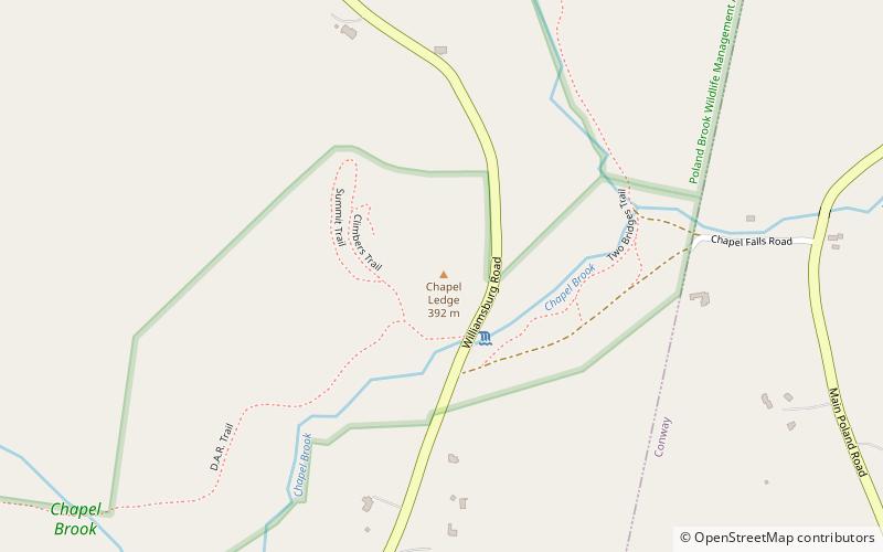 Chapel Brook location map