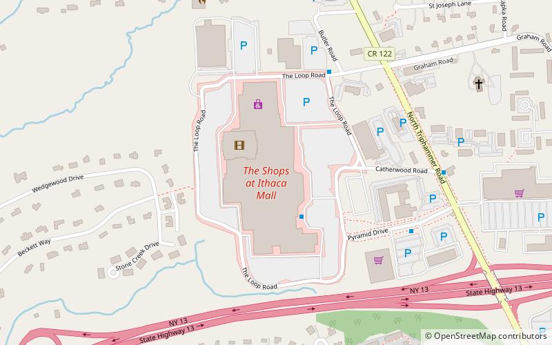 the shops at ithaca mall location map